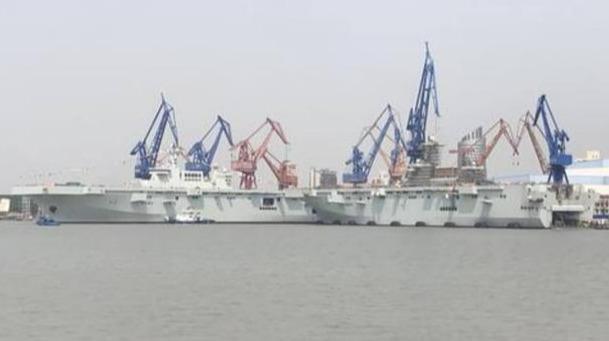 中国海军的崭新力量，075型两栖攻击舰自卫武器系统解析，中国海军新力量崛起，075型两栖攻击舰自卫武器系统深度解析