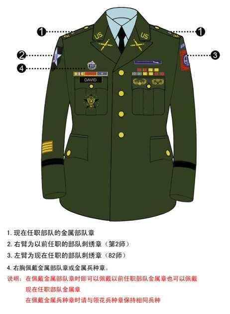 军装胸前熠熠生辉的徽章，荣耀与使命的象征，军装徽章，荣耀与使命的闪耀象征