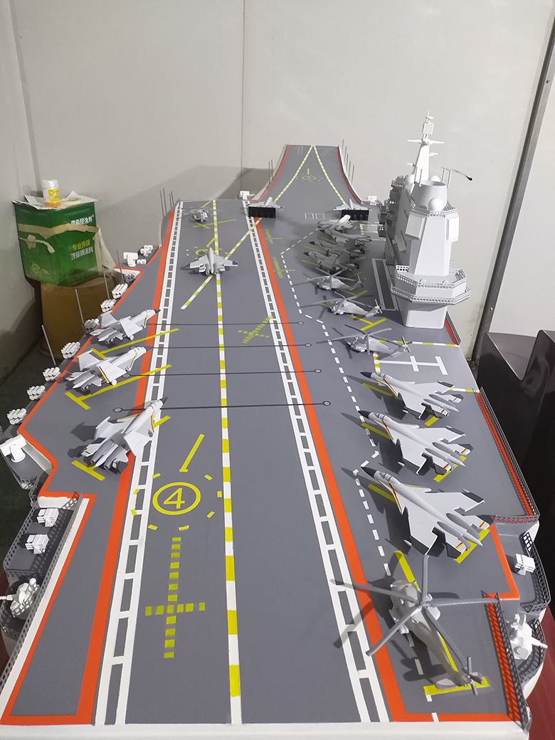 航空母舰模型简单制作指南，航空母舰模型制作简易指南