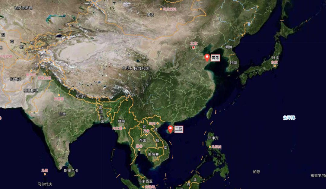 中国海军力量支点
