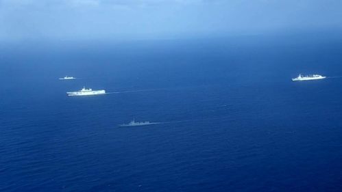 海南舰远海首秀，展现中国海军力量的崭新篇章，海南舰远海首秀，中国海军力量的全新篇章亮相