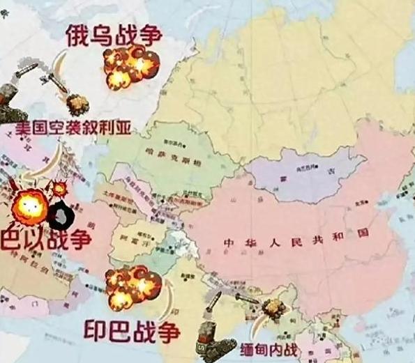 全球冲突与战争，正在打仗的国家地图分析，全球冲突与战争现状，正在打仗的国家地图深度解析