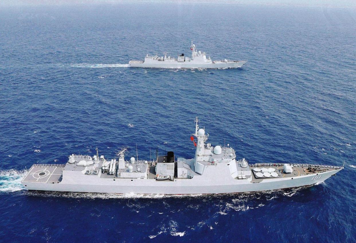 中国海军新纪元，052C导弹驱逐舰的服役，中国海军新纪元，052C导弹驱逐舰的崭新服役