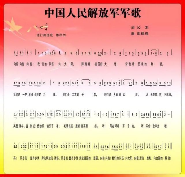 中国人民解放歌词，历史、精神与力量的赞歌，中国人民解放歌词，历史、精神与力量的辉煌赞歌