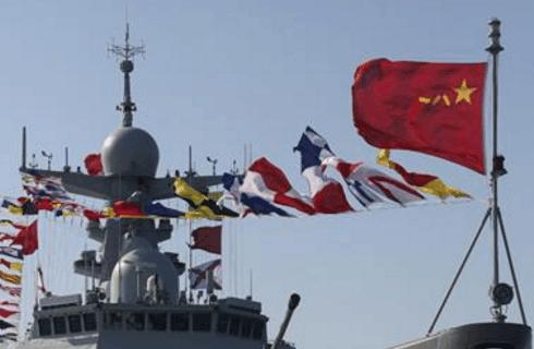 中国海军编队防空的新里程碑，052C型导弹驱逐舰的亮相，中国海军编队防空新里程碑，052C型导弹驱逐舰亮相亮相