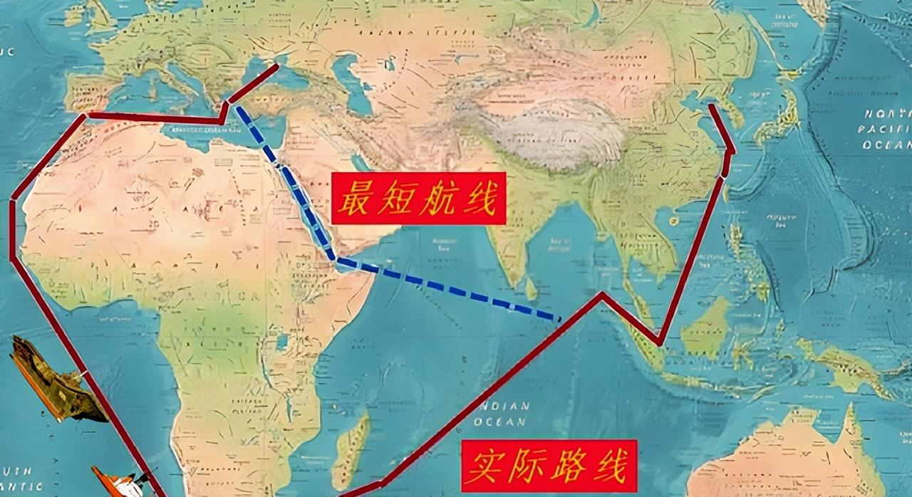 瓦良格号艰难回国路与苏伊士运河的传奇故事，瓦良格号苏伊士运河传奇，艰难回国路揭秘