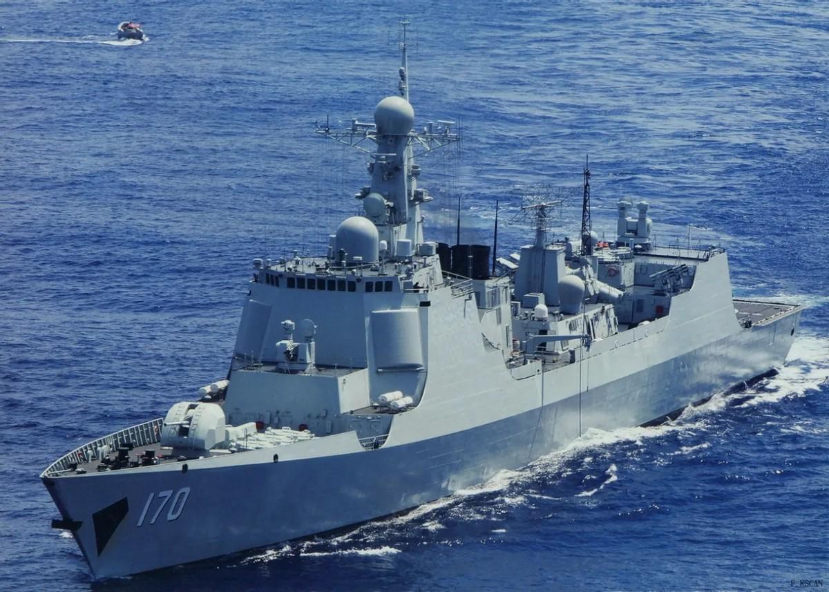 揭秘中国海军新型战舰，052包头舰，揭秘中国海军新型战舰，包头舰震撼登场