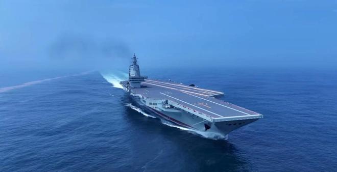 中国首艘电磁弹射航母，新时代的海洋强国战略支柱，中国首艘电磁弹射航母，新时代海洋强国战略核心力量