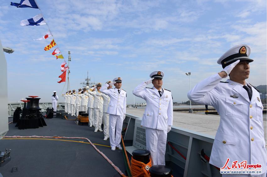 揭阳号护卫舰，中国海军的新生力量，中国海军新生力量，揭阳号护卫舰亮相