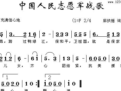 中国人民志愿军军歌与侯牧人的传奇故事，中国人民志愿军军歌与侯牧人的传奇故事概览