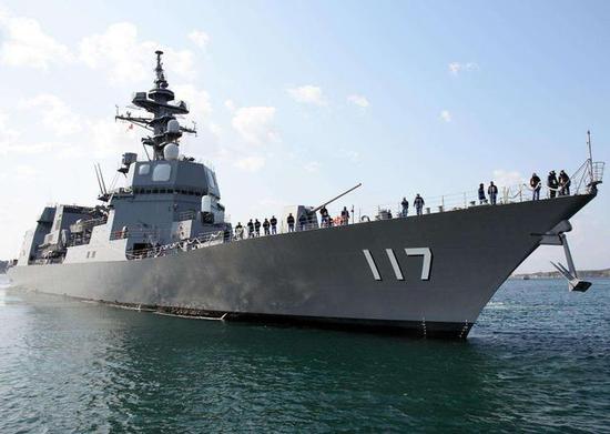 海军70周年庆典，日本军舰的视角，日本军舰视角下的海军70周年庆典