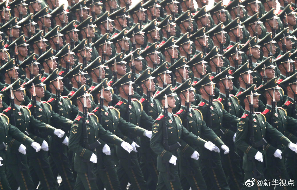 中国阅兵盛典