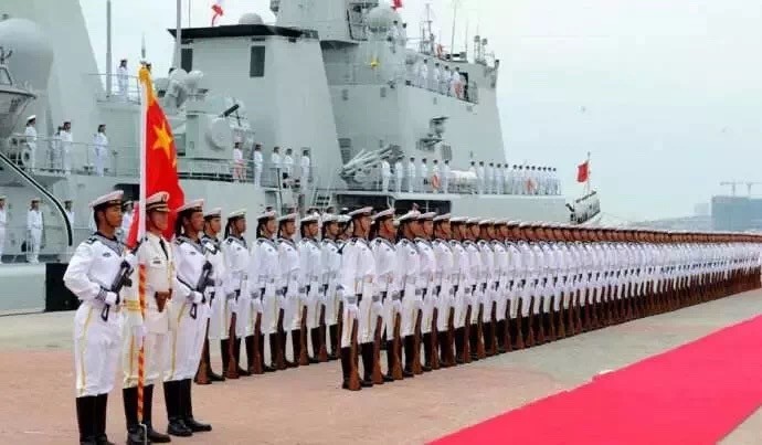 海军成立70周年海上阅兵与奖章的光辉历程，海军成立70周年海上阅兵，奖章的光辉历程