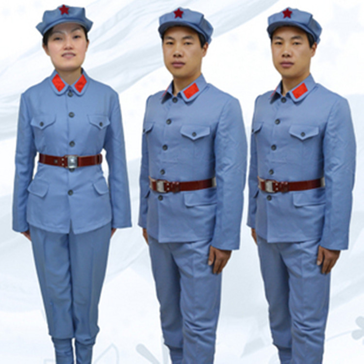 红军军服的款式和颜色，历史的印记与时代的记忆，红军军服，历史的印记与时代记忆
