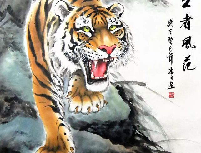 猛虎下山王中王，一生肖之传奇，猛虎下山，生肖传奇之王中王