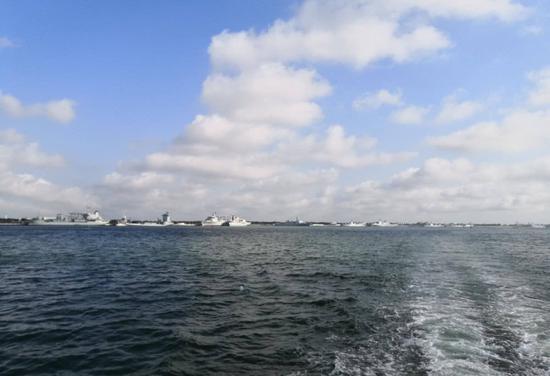 湛江的军舰，一览海军力量，湛江军舰展示海军力量全景