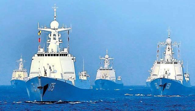 中国海军巨舰