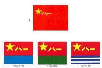 中国人民解放军军旗上的图案，象征与荣耀，中国人民解放军军旗图案，象征与荣耀的展现