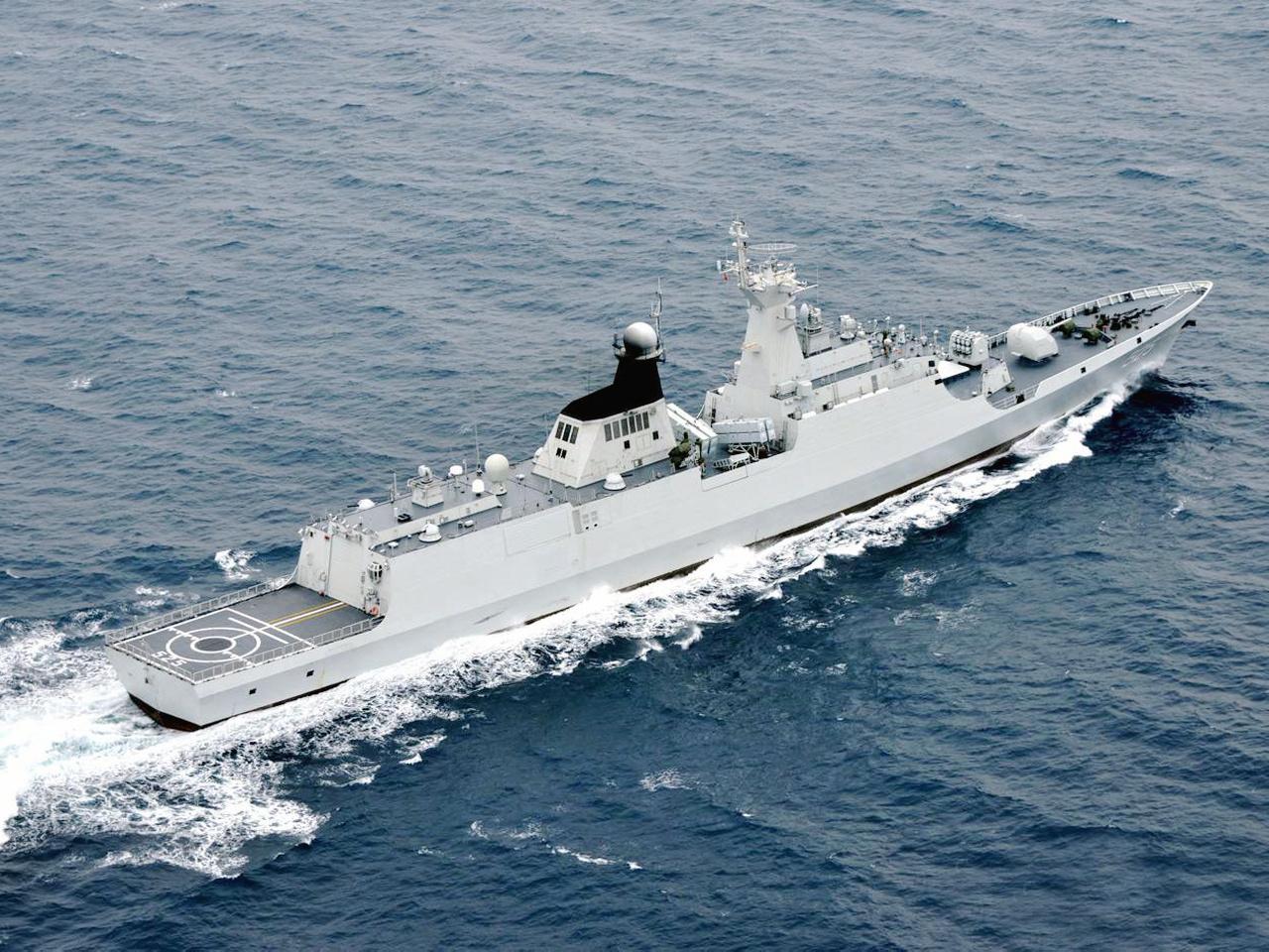 中国海军护卫舰的杰出代表，054C护卫舰，中国海军杰出护卫舰代表，054C护卫舰亮相风采