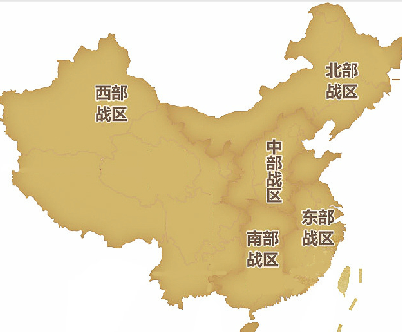 高清图片展现中国五大战区风采，高清图片展现中国五大战区壮丽风采