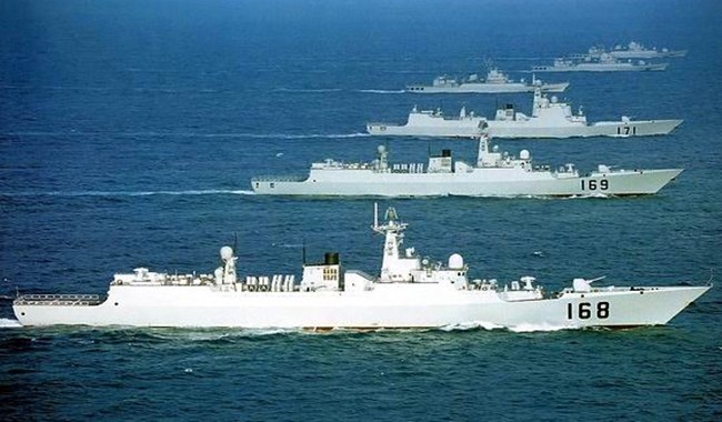 中国各军舰图概览，中国军舰图概览集萃