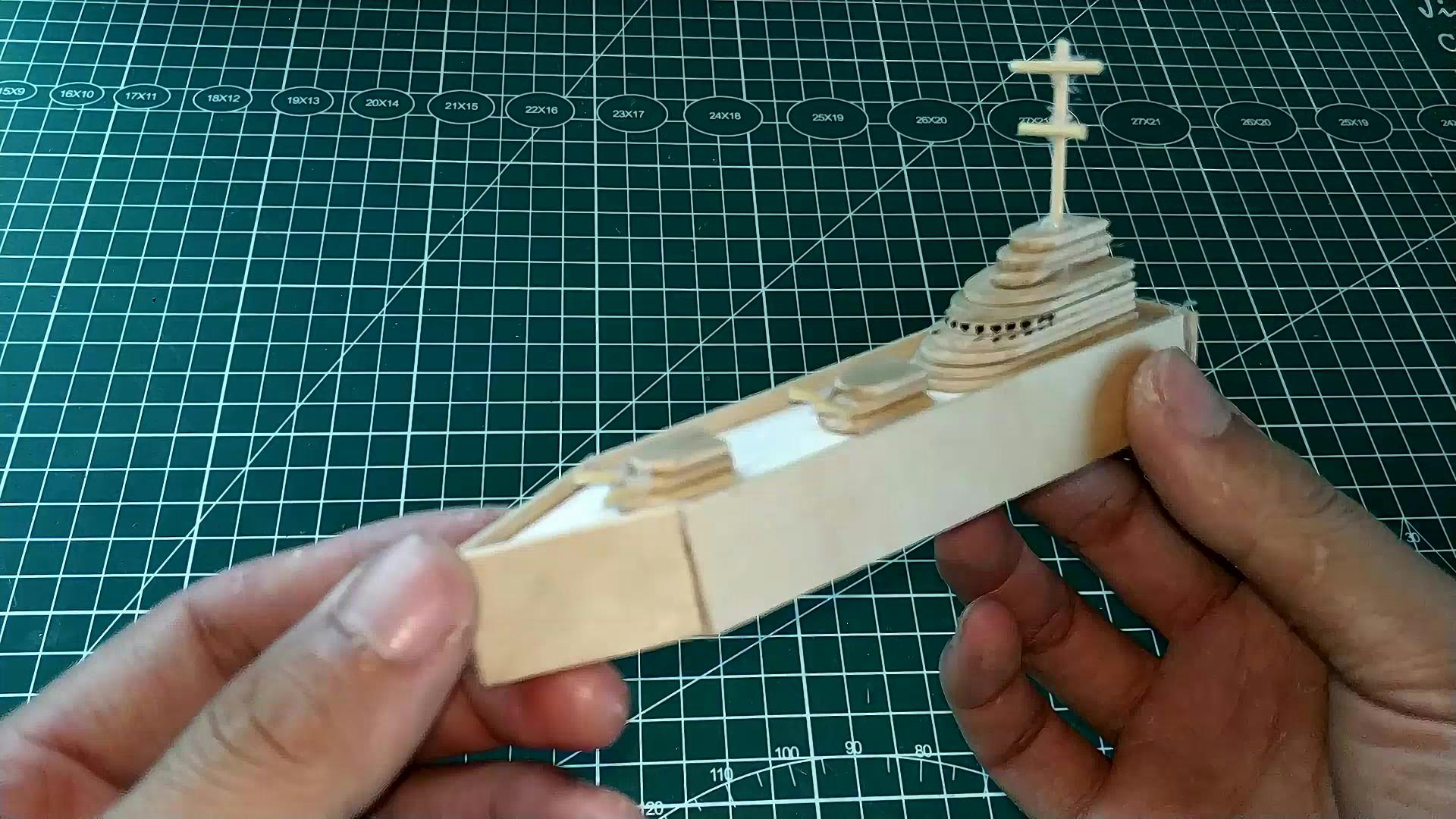 航空母舰模型制作