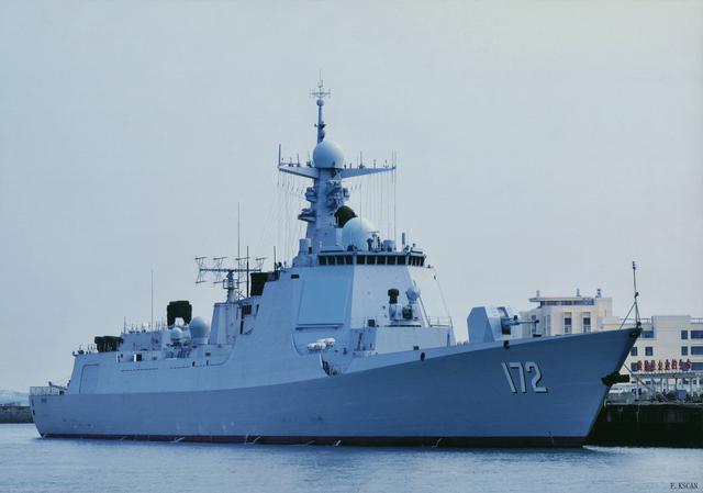 探索中国海军力量的重要一环，172驱逐舰图片解析，中国海军力量探索，揭秘172驱逐舰图片解析