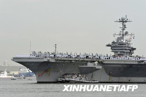 美国核动力航空母舰的名称及其在全球军事领域的影响力，美国核动力航空母舰名称揭秘，全球军事领域的影响力巨头